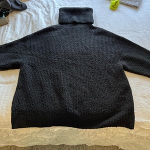 Zara Black turtleneck sweater